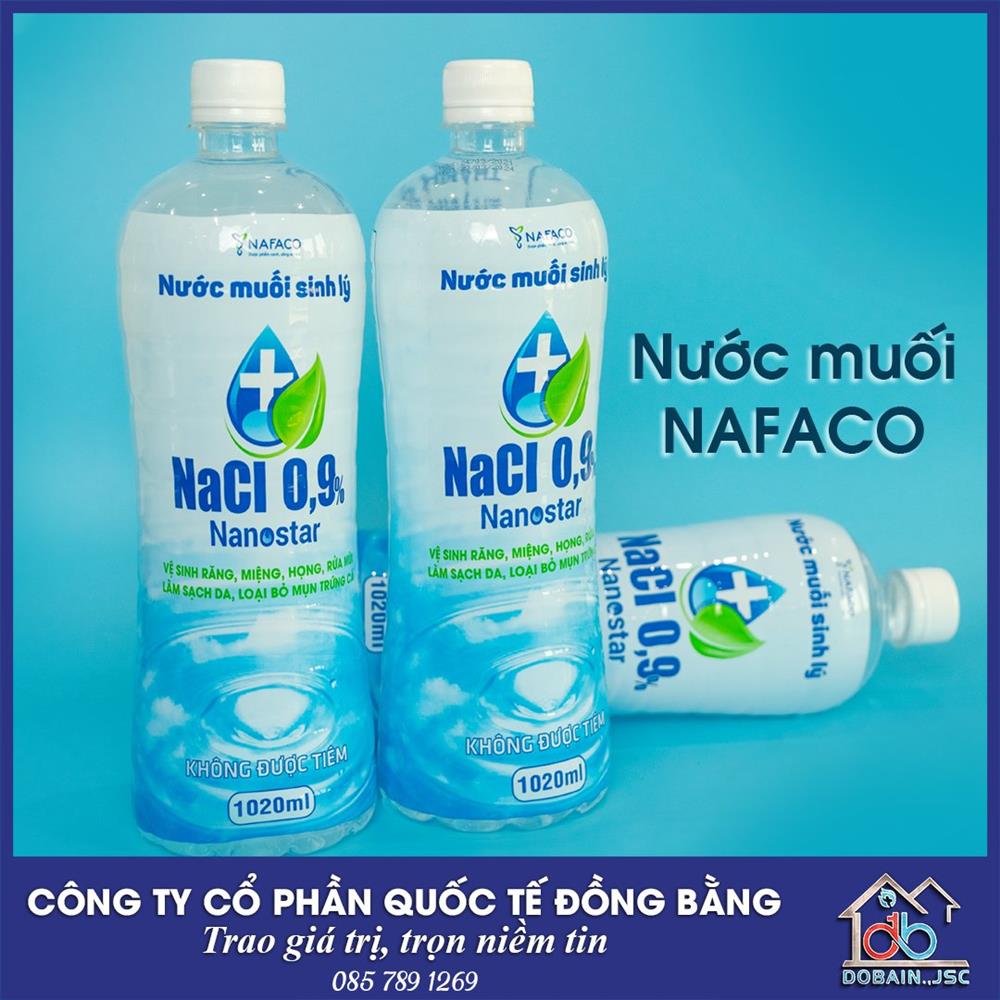 NƯỚC MUỐI SINH LÝ NAFACO 1020ml